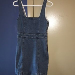 Silence and noise denim dress